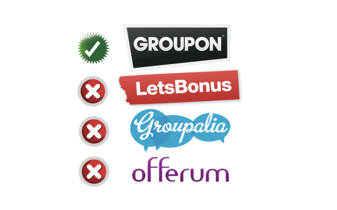 No se aceptan bonos de Groupalia, Offerum y LetsBonus